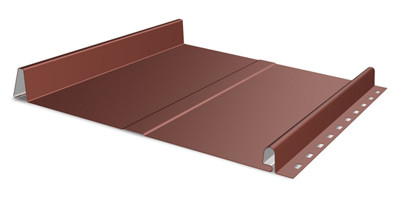 Покрівельна фальцева панель "Retroline 510 М" 0.5 мм,PURMAT RAL 8017 - Зображення 6