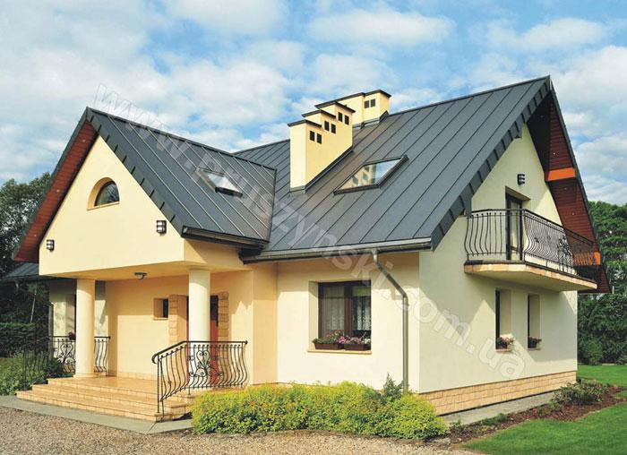 Покрівельна фальцева панель "Retroline 510 М" 0.5 мм,PURMAT RAL 8017 - Зображення 10