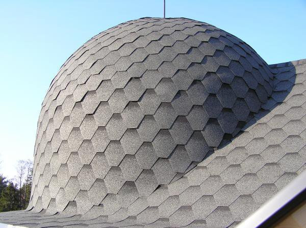 Бітумна гнучка черепиця Katepal Katrilli колір Золотий пісок із відливом - Зображення 10