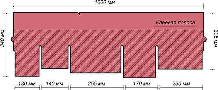 Бітумова черепиця фінська - Катепал Ambient - Аравійське дерево - Зображення 5