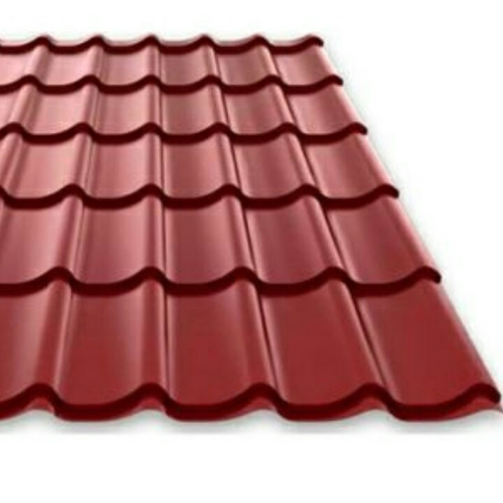 Металочерепиця ⁇ Арсенал Центр ⁇ 0,45 мм RAL 8017 (коричневий мат) Італія. - Зображення 6