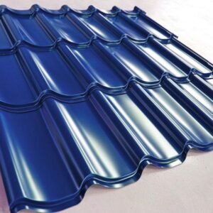 Металочерепиця Rauni Premium RAL 5005 (синя) PE 0,45 Корея