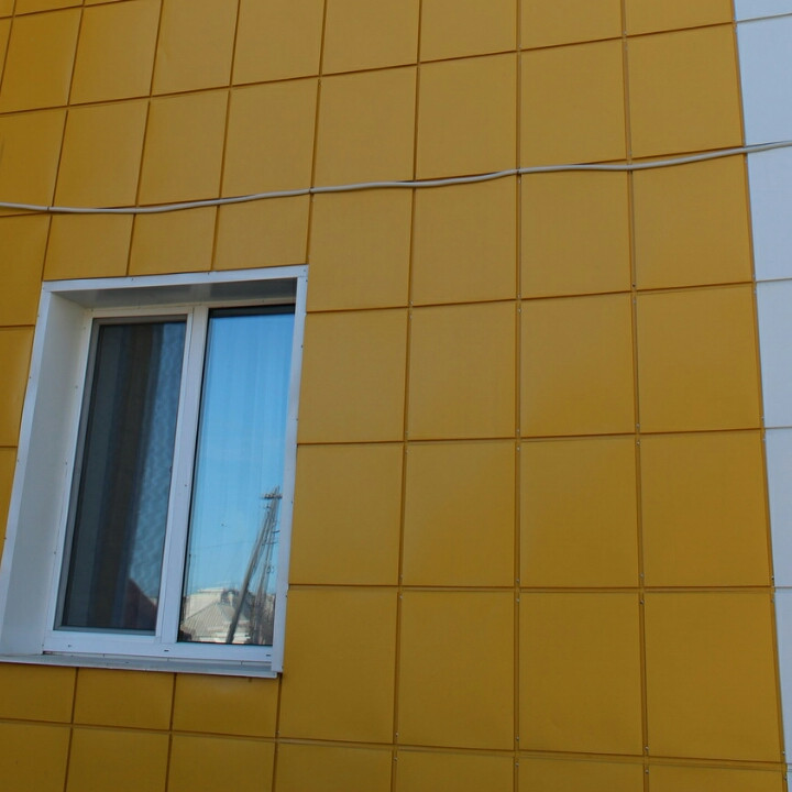 Касети фасадні ТермаСтил Еліт прихованого монтажу 597x 597 0,7 мм Модуль Україна - Зображення 7