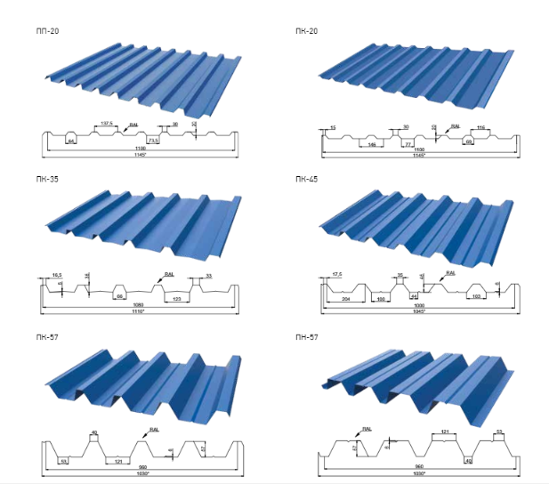 Металочерепиця "Арсенал 0.4 мм", полімерне покриття глянець Китай - Зображення 9