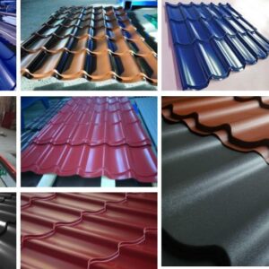 Металочерепиця RAL 3005 0,45 мм, глянець, Китай