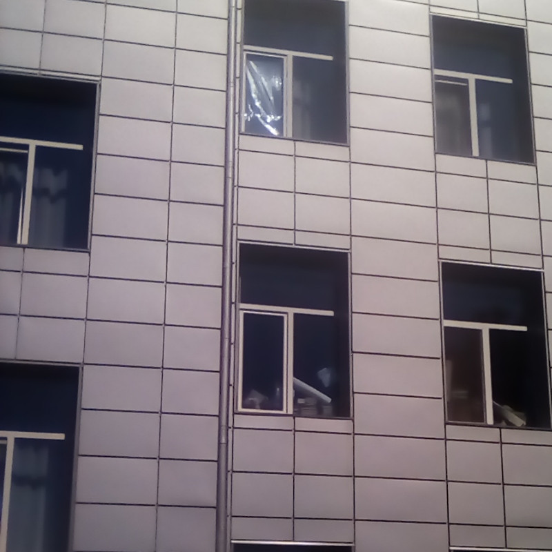 Касети фасадні ELIT- (454 x 454 х 0.65) мм RAL 3005 Модуль Україна - Зображення 4