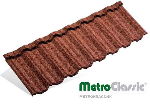 Композитна металочерепиця - Metrotile CLASSIC (1330 мм х 410 мм) Бельгія - Зображення 7