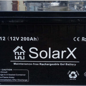 Гелевий акумулятор SolarX SXG200-12 (12V 200Ah)