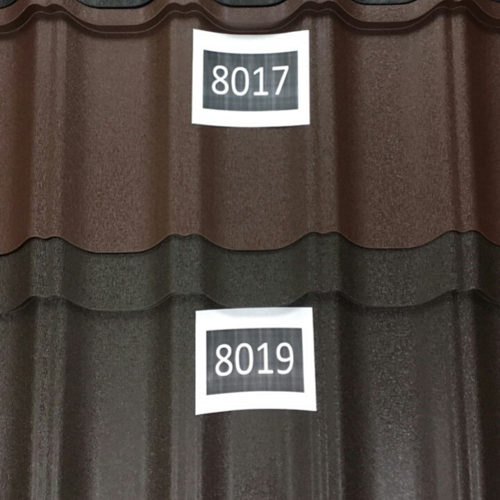 Металочерепиця ELIT-DAH 0,5 мм RAL 8017 PEMA Австрія - Зображення 7