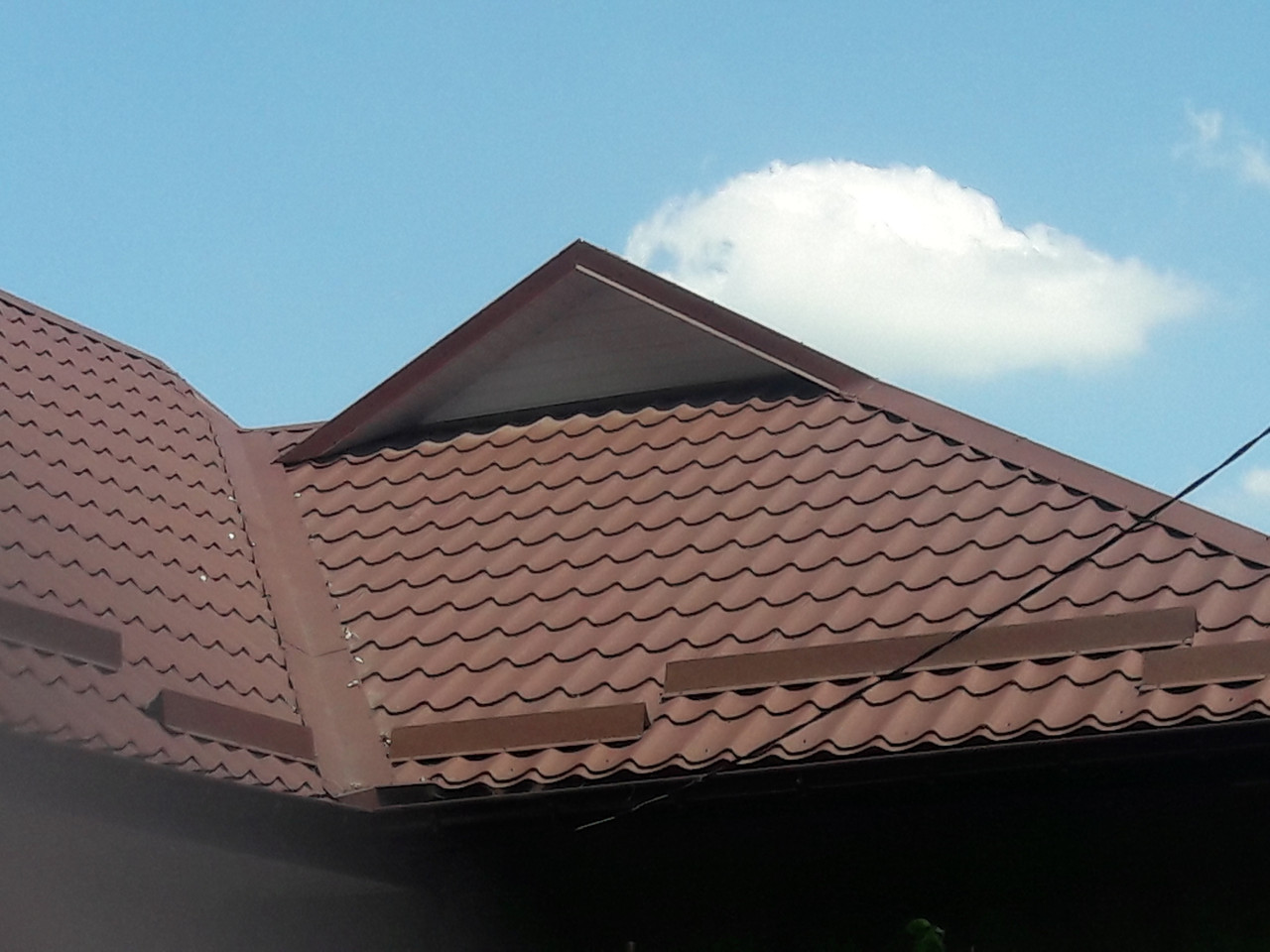 Металочерепиця 0,45 мм/ Китай РЕ - Зображення 7