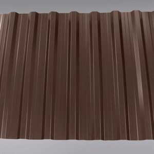 Профнактил покрівельний НС 20 0,4 мм RAL-8017 (коричневий)