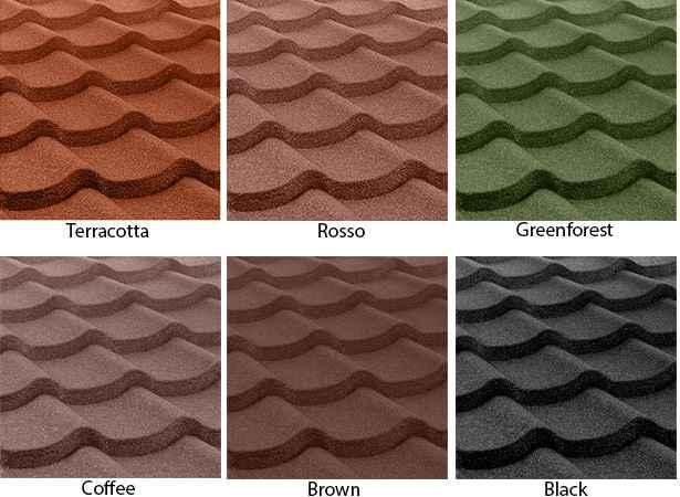 Композитна черепиця 1-тайловий лист — QueenTile ® Standard Black - Зображення 5