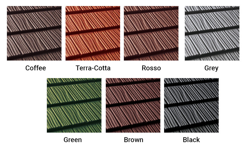 Композитна черепиця 1-тайловий лист — QueenTile ® Standard Black - Зображення 10