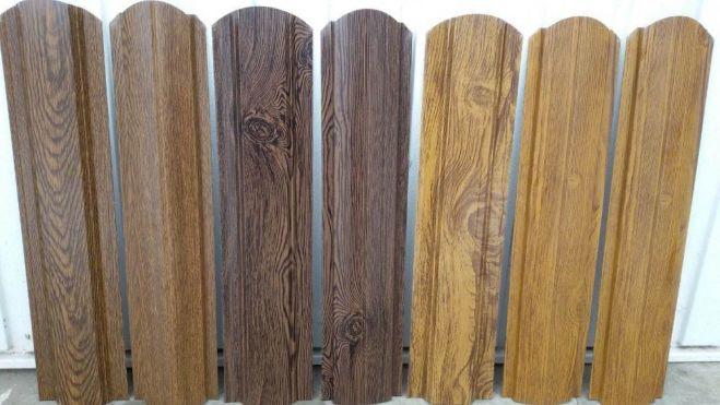 Трапецієподібний штакетник 113 мм двосторонній Printch. - Зображення 4