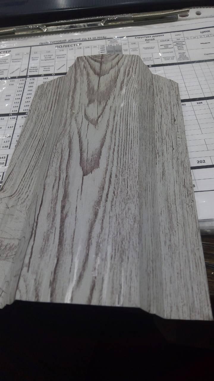 Трапецієподібний штакетник 113 мм двосторонній Printch. - Зображення 5