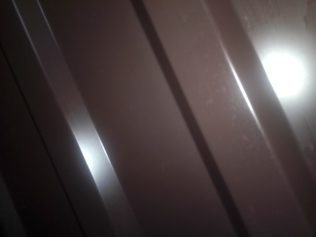 Профнактил покрівельний Н 20 0,45 мм Ral 8017 China.