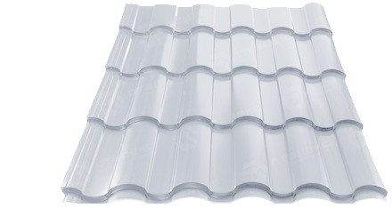 Металочерепиця ⁇ VALENCIATM ⁇ 0,45 мм PEMA RAL 7024 Італія - Зображення 6