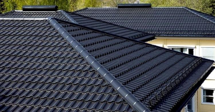 Металочерепиця MAXIMA 0,45 мм PEMA RAL 9006 Optima Steel - Зображення 4