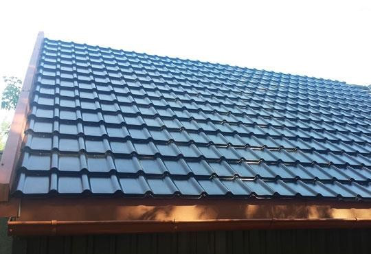 Металочерепиця Rannila DG 4345 PEMA 6005 - Зображення 6