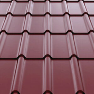 Металочерепиця Rannila DG 4345 PE 0,45 мм 8017