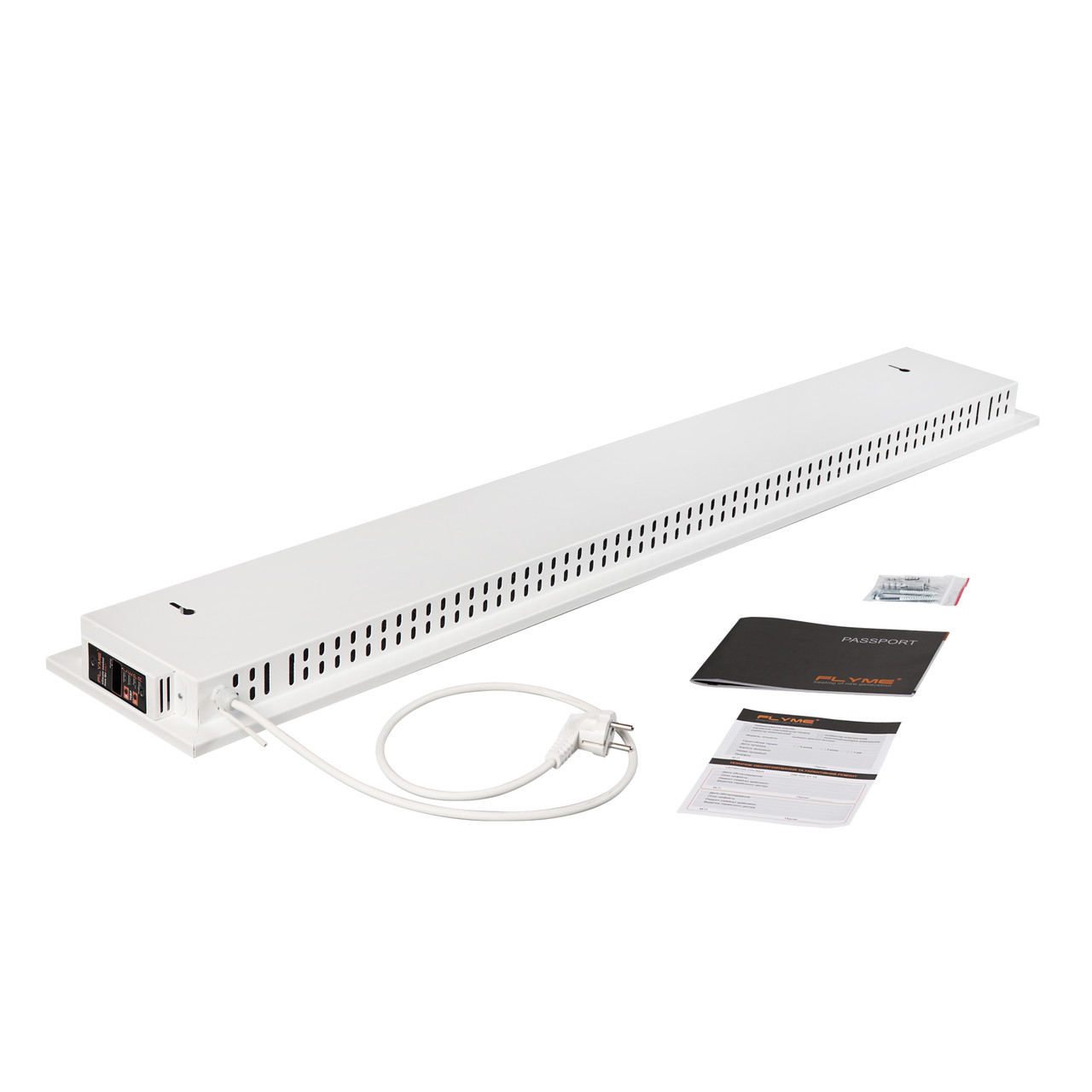 Керамічний теплий плінтус c програматором Flyme 420PW біле дерево - Зображення 6