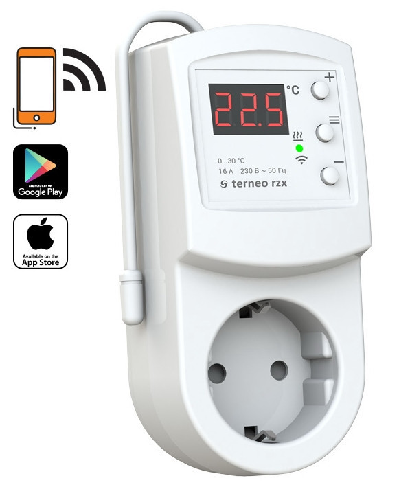 Терморегулятор Terneo RZX WI–FI програмований - Зображення 2