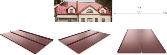 Фальцієві панелі RUUKKI Classic з 0,5 мм PUREX '475 мм RR - Зображення 9