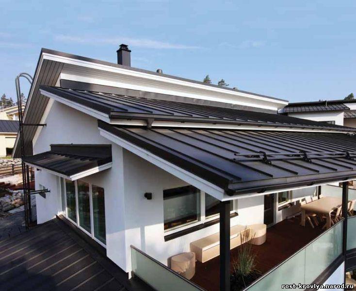 Кровільна фальцева панель Ruukki Classic HiarcMatt (Silence) 0,6 мм 50 plus RR 42 D - Зображення 6