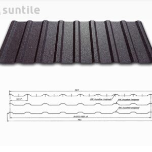 Профнактил Кровільний PP-20 0,45 мм PE RAL 8017 SUNTILE