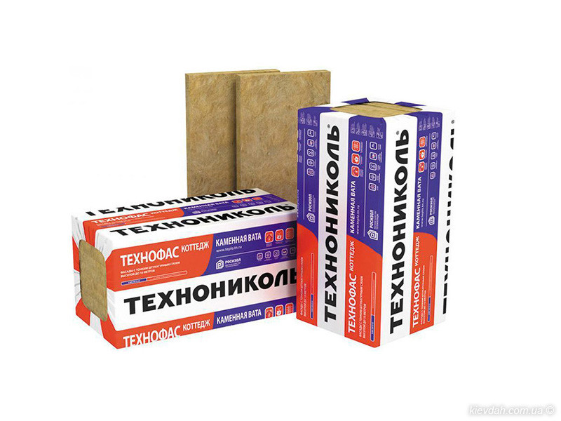 Базальтовий утеплювач ⁇ Техноблок Стандарт ⁇ 100 мм ⁇ 2.88 м2/упк ⁇ Sweetondale ⁇ Техноніколь - Зображення 6