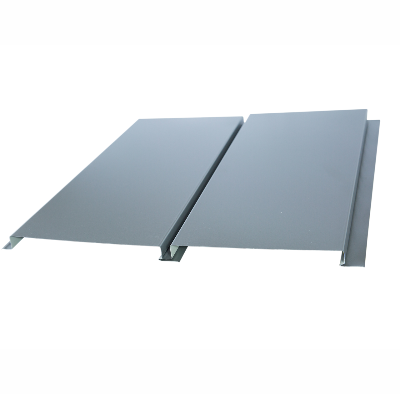 Металосайдинг вертикальний ⁇ 0,5 мм ⁇ Тип А ⁇ PSM profile ⁇ RAL 9006 - Зображення 2