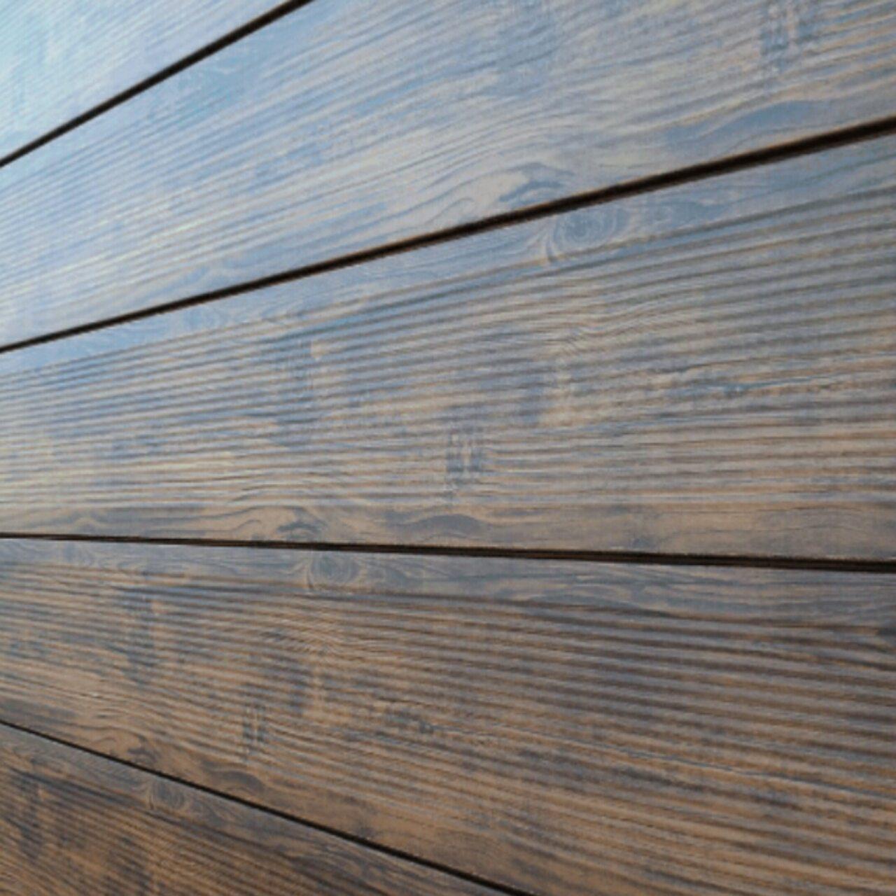 Металосайдинг "Дошка 175 мм) з мікрорибером" Китай 0,5 RAL 9005 MAT - Зображення 3