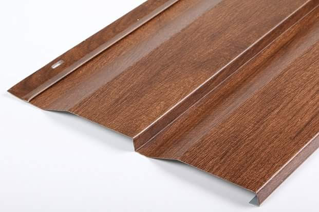 Металосайдинг — Корабельна дошка Термастил 0,4 мм "структурний Дуб" - Зображення 2