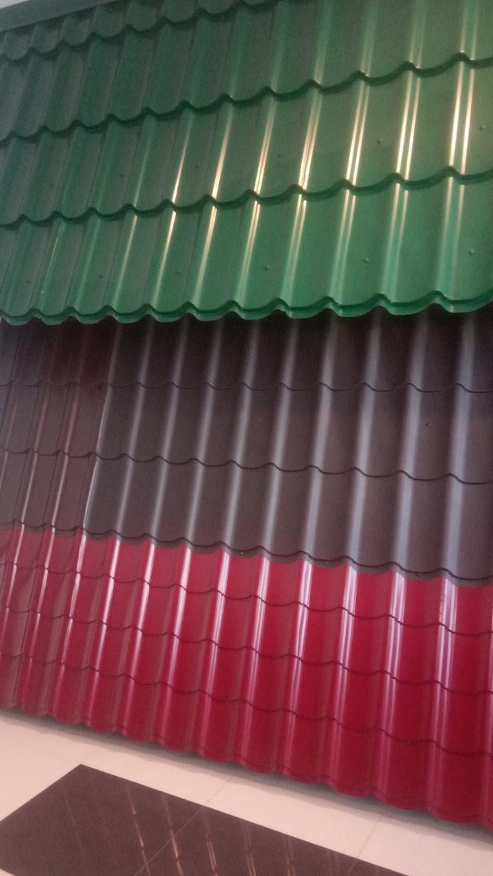 Металочерепиця Рауні 0,45 мм ( Зелений) глянець - Зображення 6