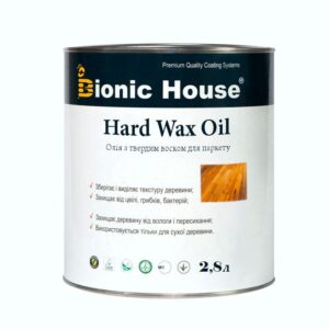 Олія для підлоги з твердим воском HardWax Oil 2,8 л Безбарвна