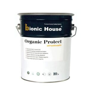 Антисептик для дерева ORGANIC PROTECT OIL Bionic-House 10 л Безбарвний