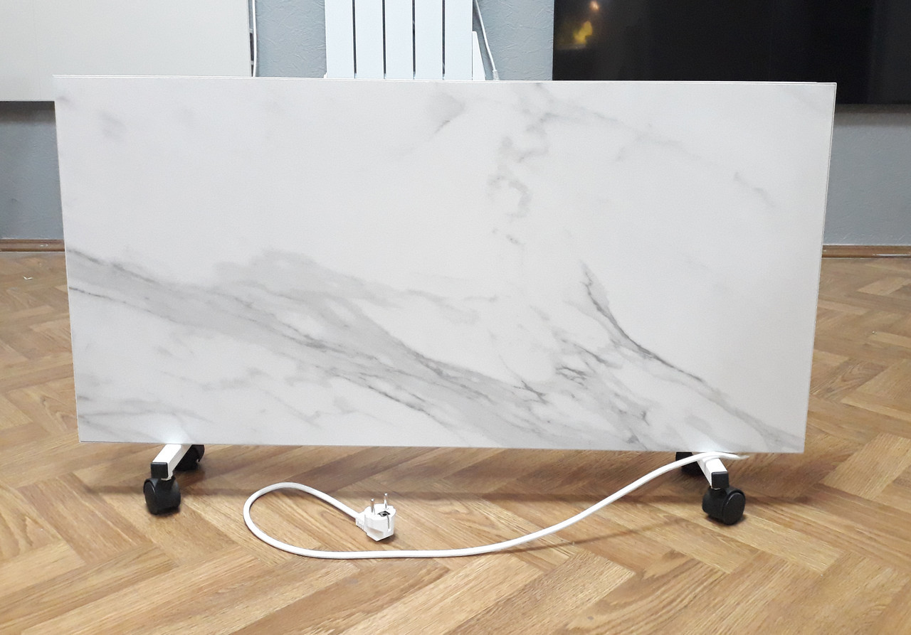 Подвійний керамічний обігрівач c програматором Flyme 1200PW білий камінь - Зображення 7