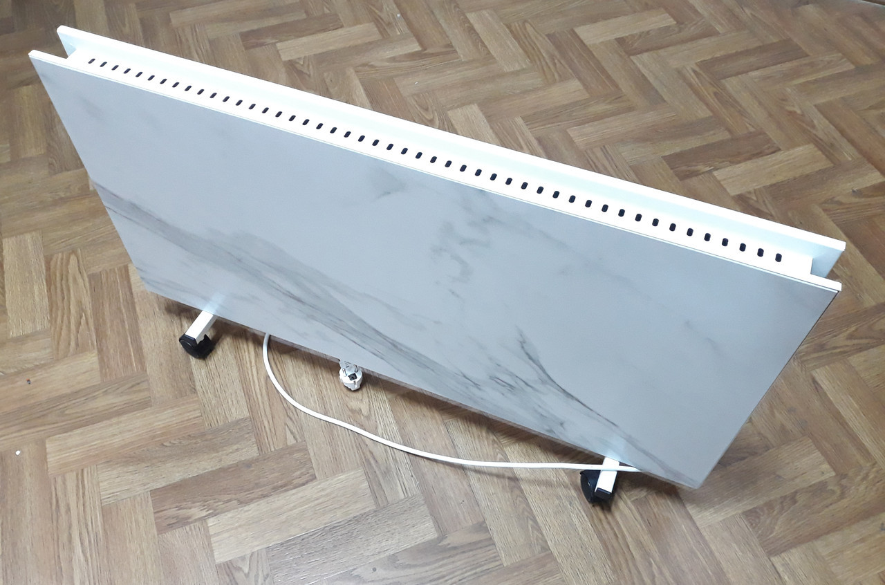 Подвійний керамічний обігрівач c програматором Flyme 1200PW білий камінь - Зображення 8