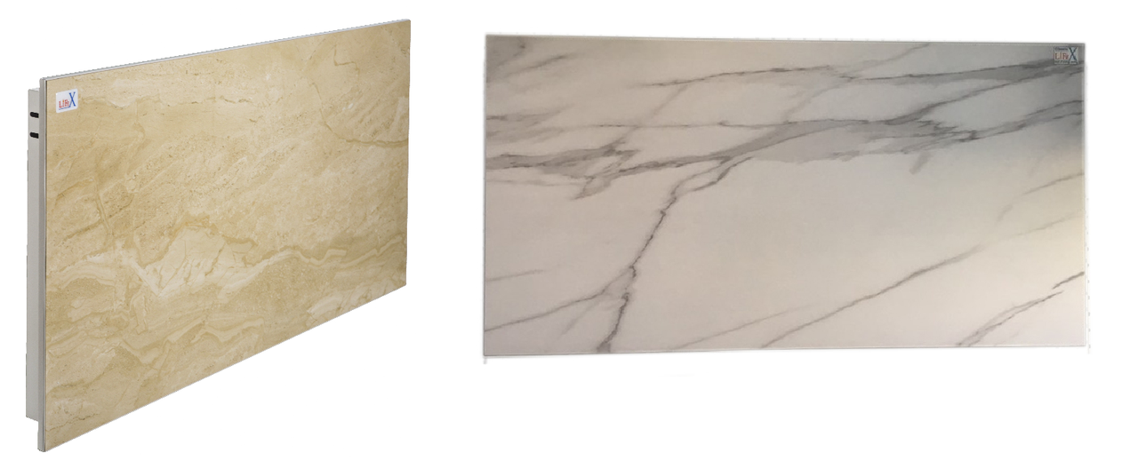 Біо Конвектор Керамічний — LIFEX Bio Air ТКП 900 ватів Білий мармур