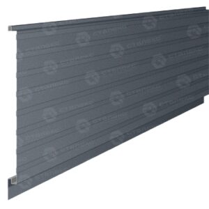 Металосайдинг Стальпанель ТИП — Б RAL 7024 0,5 МАТ