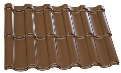 Arad модульна черепиця 0.5 мм RR 033 Purmat Pruszynski прихований монтаж - Зображення 9