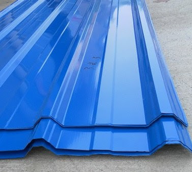 Профнастил Кровільний "Тектум-С" НС-44 RAL 5005 — (синій PE 0,45 мм) - Зображення 2
