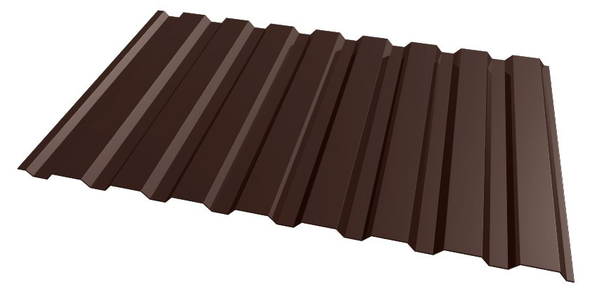 Профнастил ПС — 20 Універсальний ⁇ (кровля,фасад) з полімерним покриттям ⁇ 0,45 мм - Зображення 3