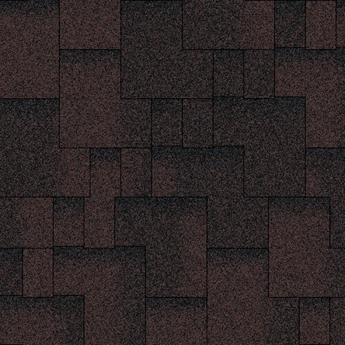 Aquaizol Акцент Еко Зелений — Бітумова Черепиця Україна. Коричневий