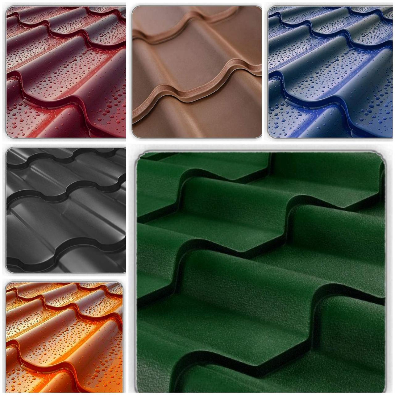 Металлочерепица - Ruukki Armorium | RR 33 | Pural Matt BT | Ruukki 50 plus | - Зображення 7