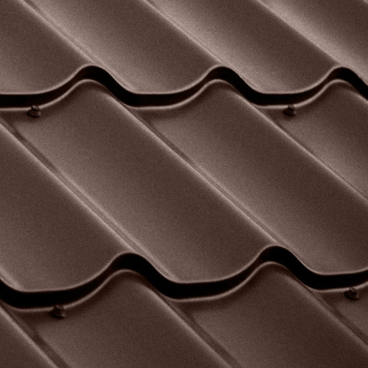 Ruukki Monterrey, Металочерепиця фінська 0,5 мм, Crown BT Ruukki 40 - Зображення 2