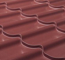 Металочерепиця 0.45 мм Ral 8017 (в Дніпрі) Тектум-С - Зображення 9