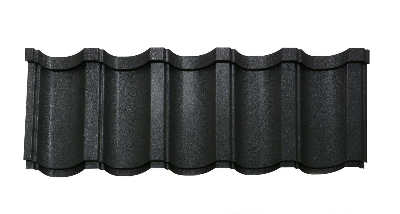 Металочерепиця Modern (Модерн) ArcelorMittal 0,5 Ral 6020 MAT - Зображення 5