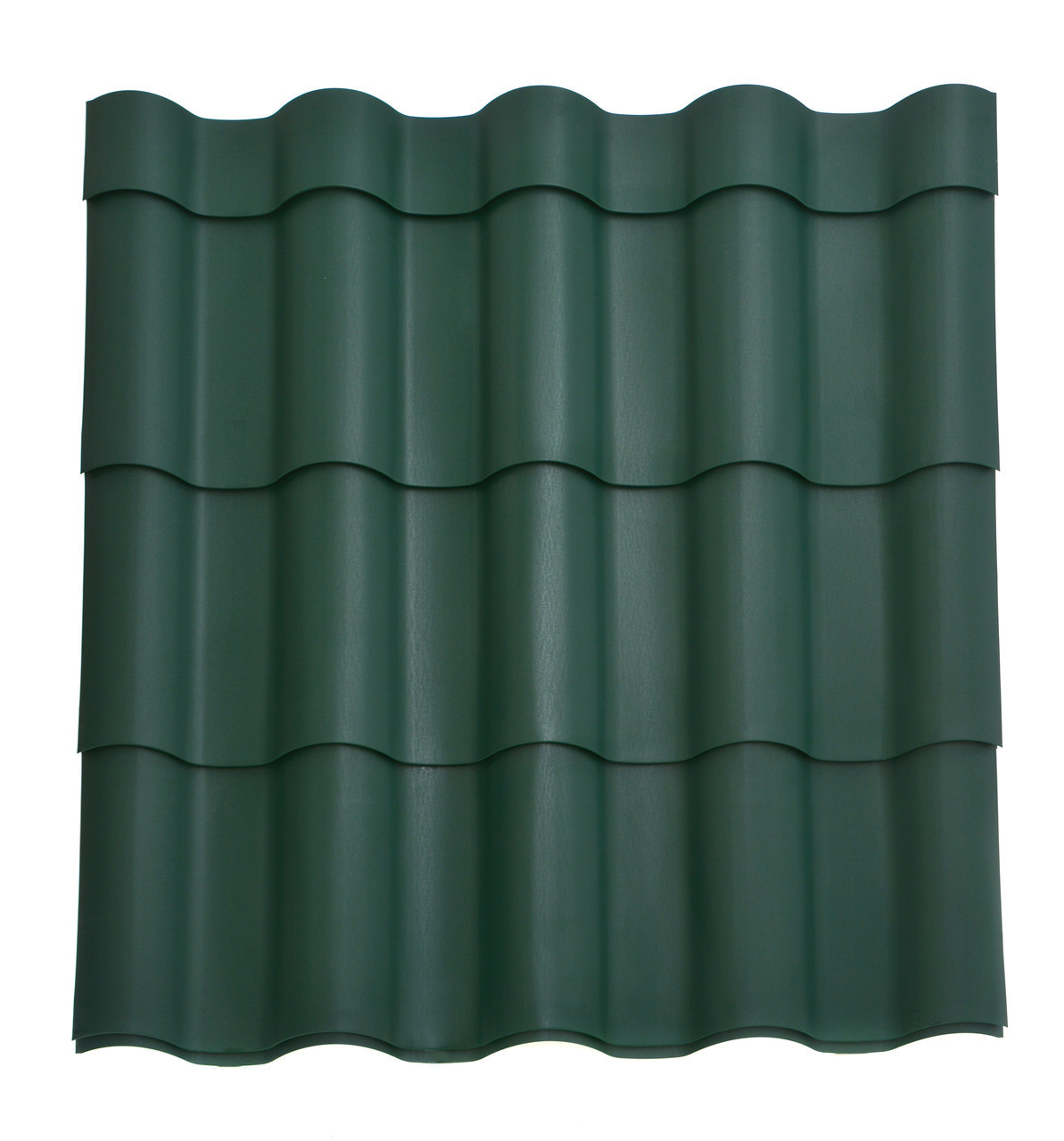 Металочерепиця Интегра 0,5 мм RAL 8004 MAT (Arcelor Mittal) - Зображення 6