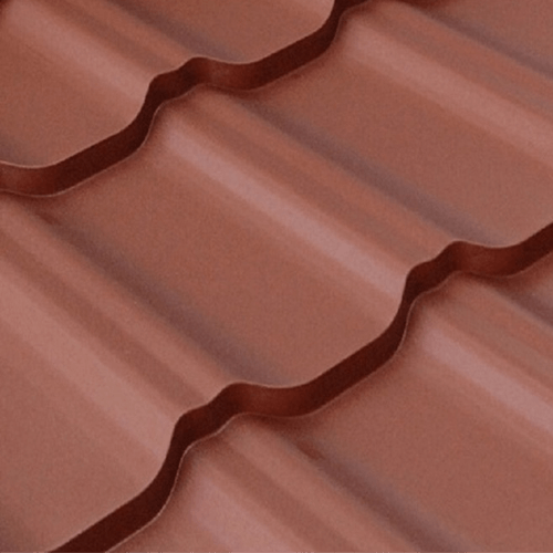 МЕТАЛОЧЕРЕПІЦЯ 0,5 мм — OMEGA НВН RAL 8017 Arcelor Mittal (Німеччина) - Зображення 7